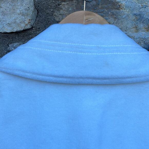 Anne Klein White Angora Wool Peacoat Double Breasted Jacket Size Large (40) - Picture 10 of 12